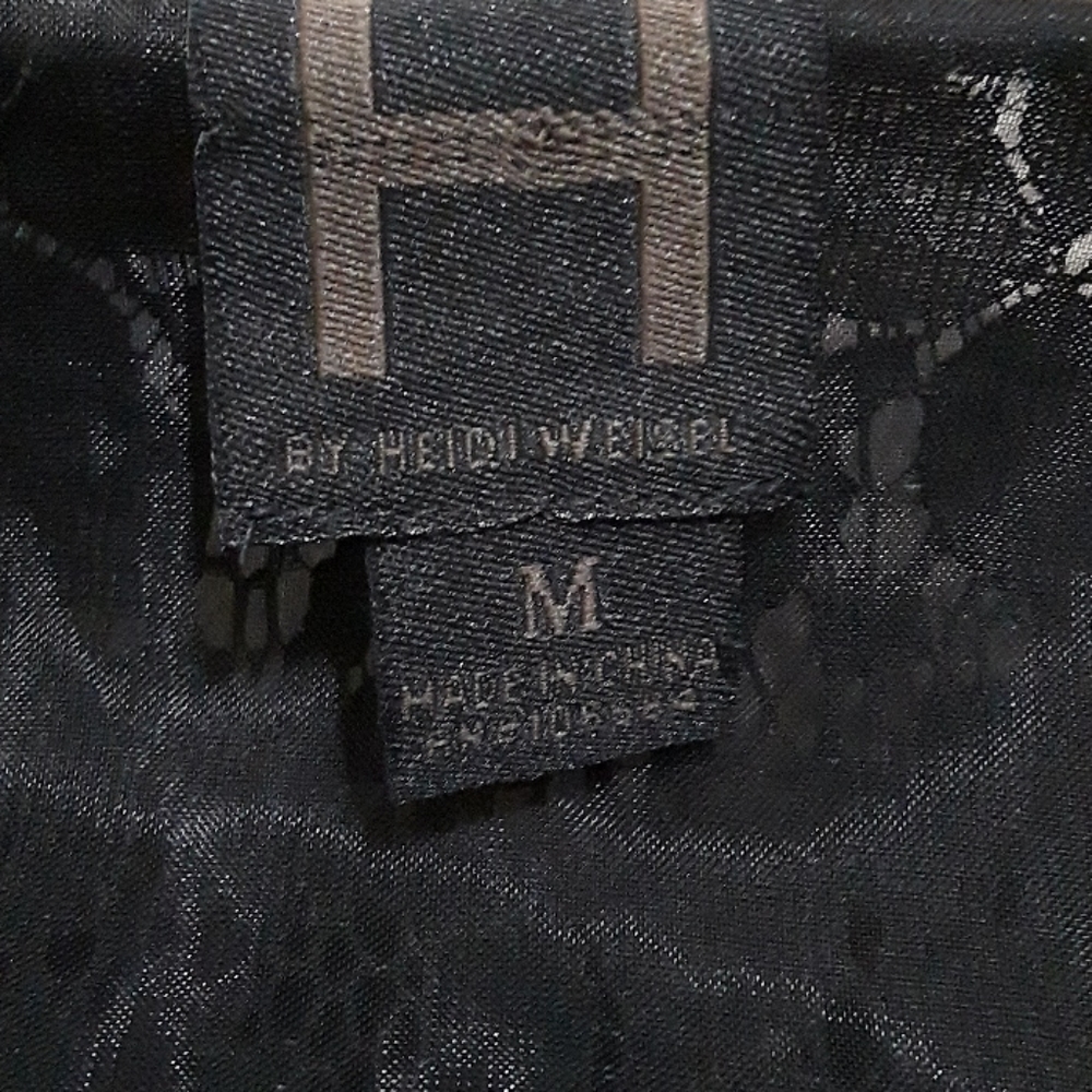 Rare! Heidi Weisel Tulle Lace Robe - Picture 7 of 11